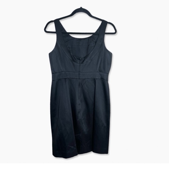 Tibi Black Satin Mini Dress - Picture 3 of 4